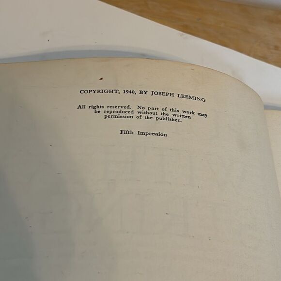 Vintage 1940s Hardcover Book: Fun With String by Joseph Leeming- Games, Knotwork - Picture 12 of 12